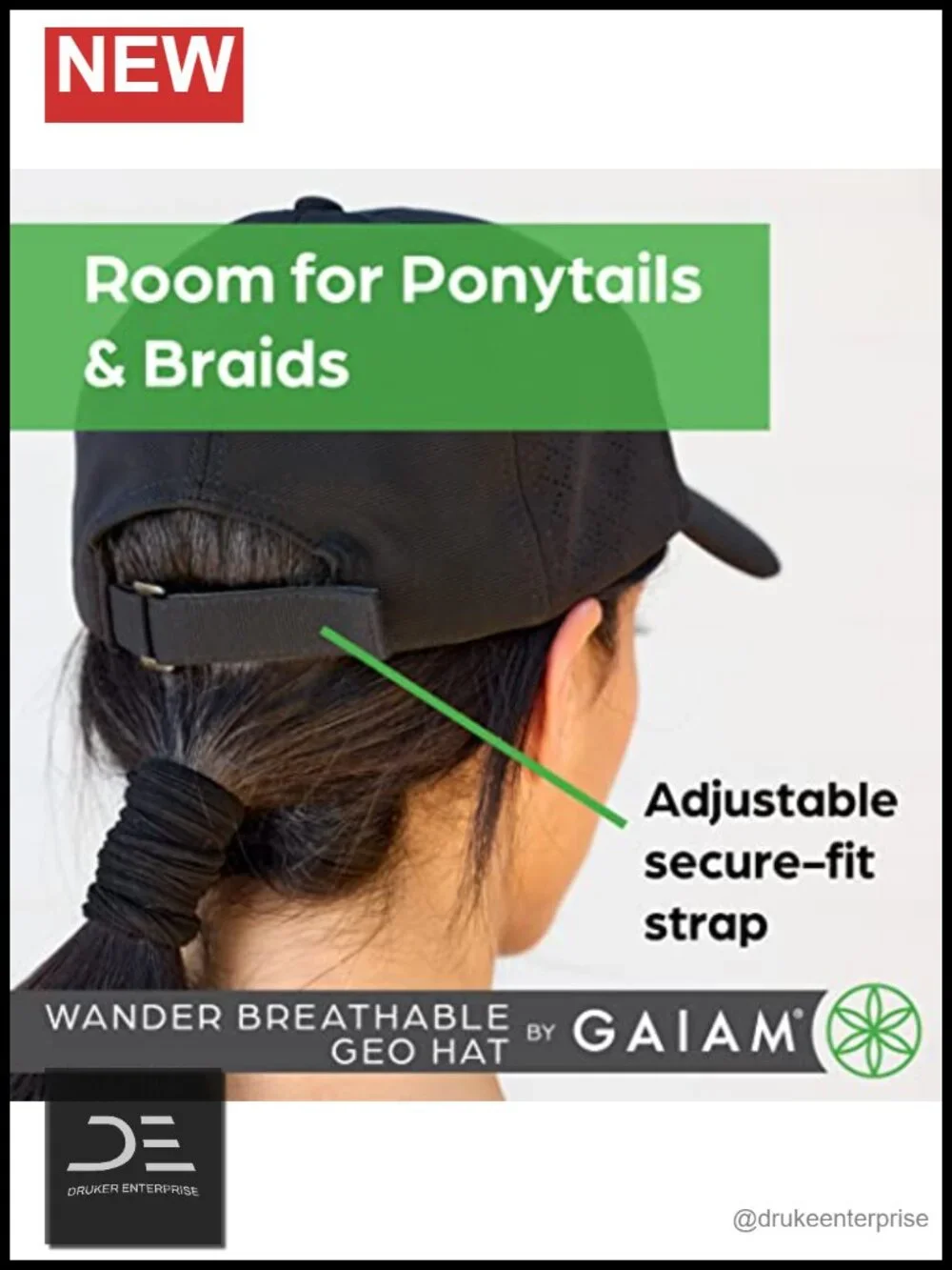 Breathable Geo Pattern Laser Cut Ventilation Fitness Hat Adjustable